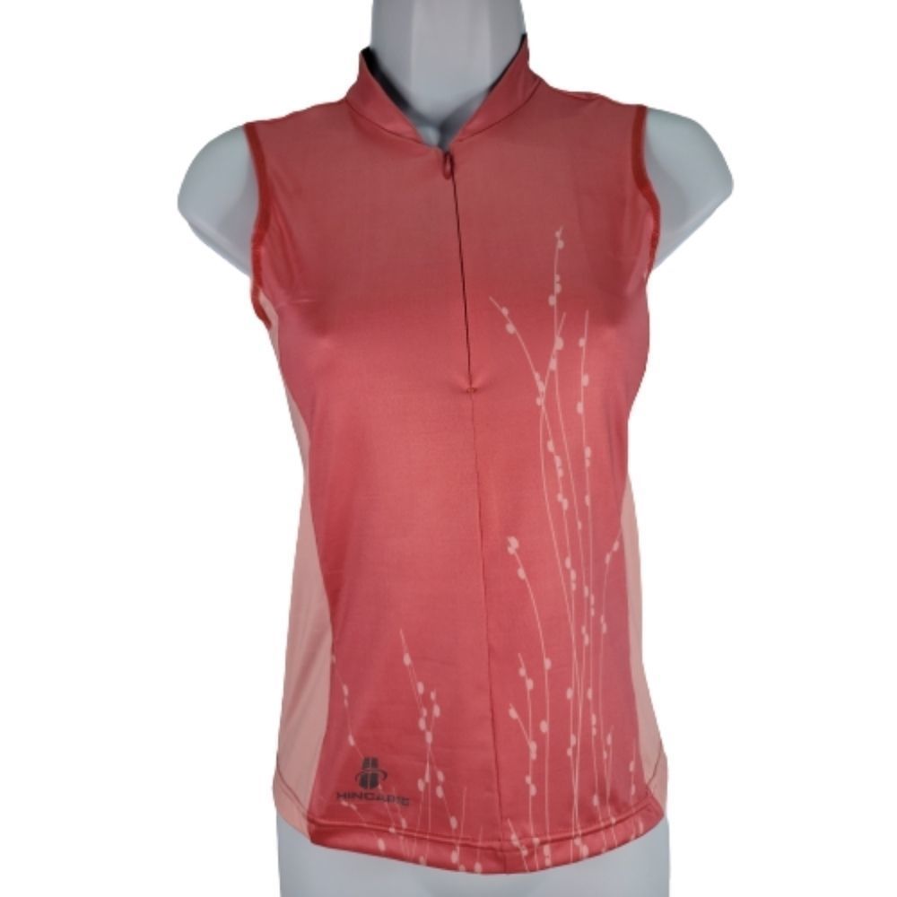 Hincapie Cycling Jersey Pink Floral Sleeveless